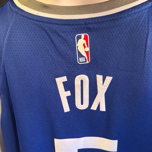 New mens XL authentic Nike Sacramento Kings De'Aaron Fox basketball jersey - Picture 6 of 9